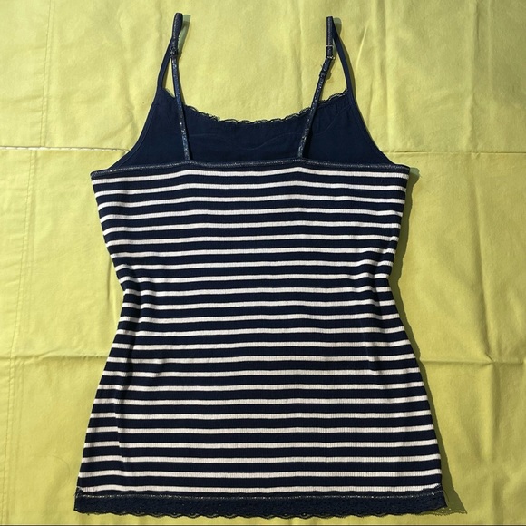 Vintage y2k justice bedazzled striped cami - Picture 4 of 4